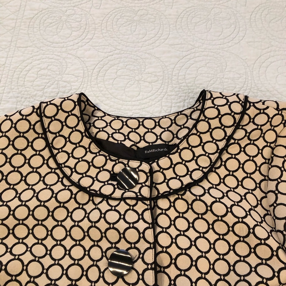R & M Richards cropped swing jacket. Size 18. - Picture 2 of 11
